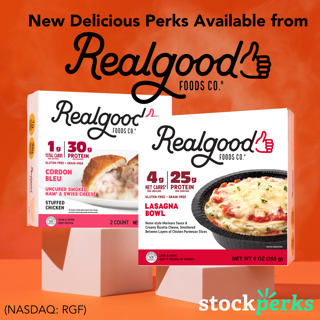 Real Good Foods Partners with Stockperks to Reward Retail Investor Relationships